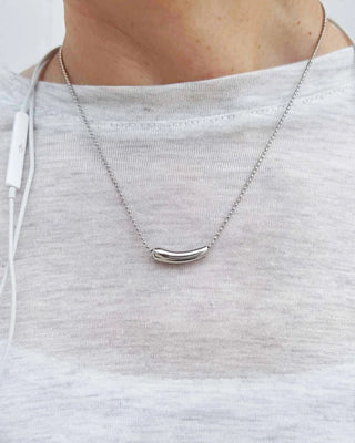 Surgical Steel Mini Bar Necklace