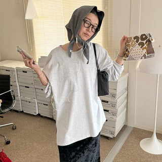Side-slit boxy T-shirt