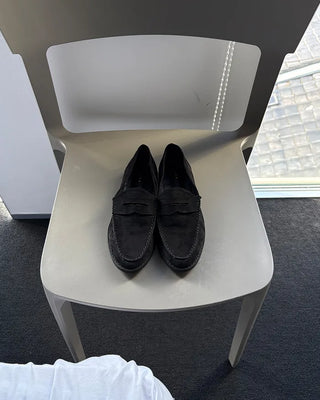 Suede Basic Loafers