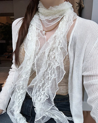Lace scarf