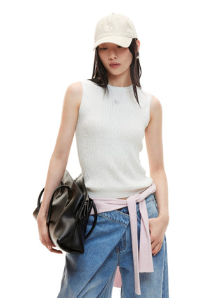 Pearl White Cookie Tank