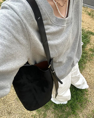 Square Big Shoulder Bag
