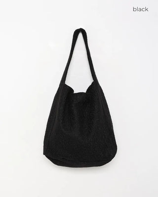 Boucle Texture Shoulder Bag