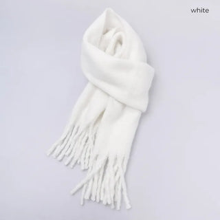 Basic Tassel Scarf