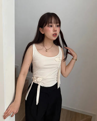 Ribbon Sleeveless