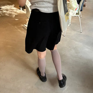 Basic knee socks