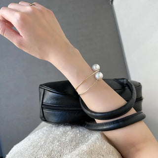 Double pearl bracelet