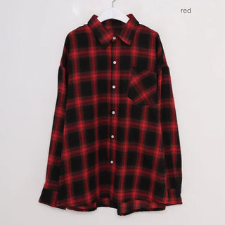 (Unisex) Ombre Check Shirt
