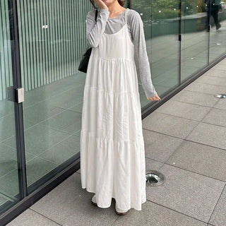 Tiered long dress