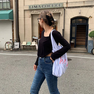 Asymmetrical Crop T-shirt