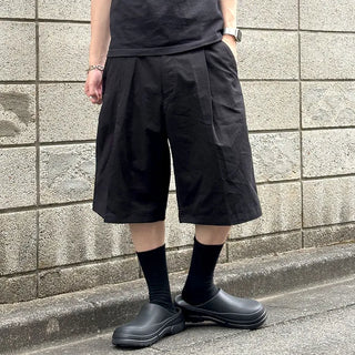Cotton Bermuda shorts