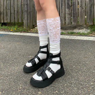 American casual platform sandals