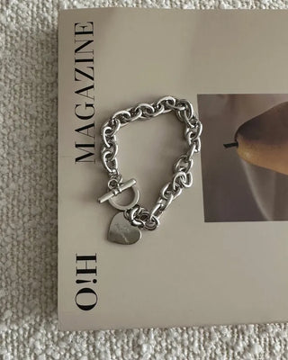 Heart Chain Bracelet