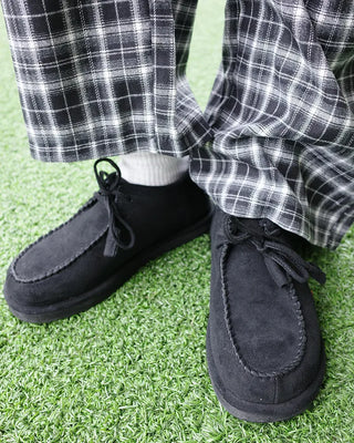 Suede loafers