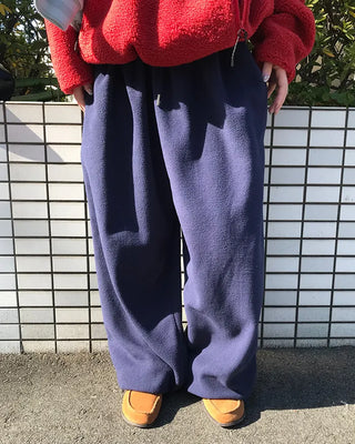 Waist String Fleece Jogger Pants