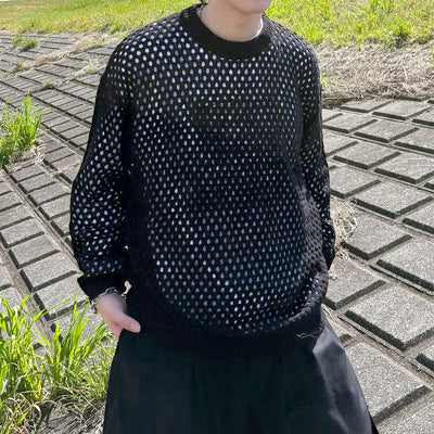 (Unisex) Mesh Knit