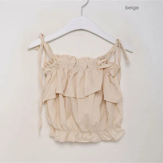 Frill Ribbon Camisole Top