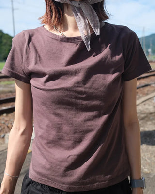 Boat neck T-shirt