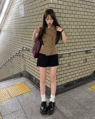 Trench blouse