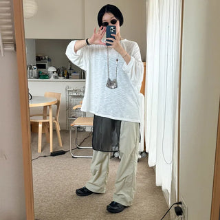 Slub Long T-shirt