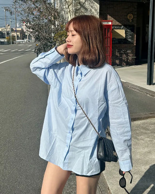 Basic long-sleeve shirt
