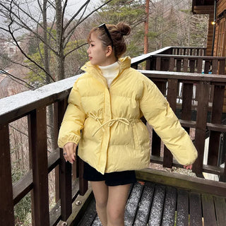 Waist String Padded Jacket