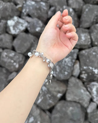 Pearl chain bracelet