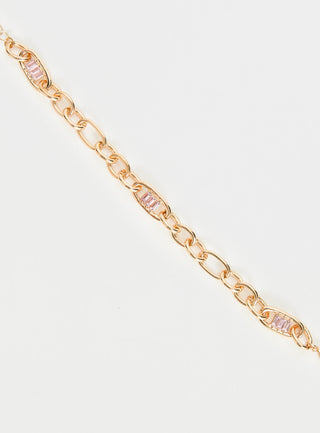 Brodey Bracelet Gold  Pink