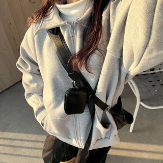 Strap Half Moon Bag