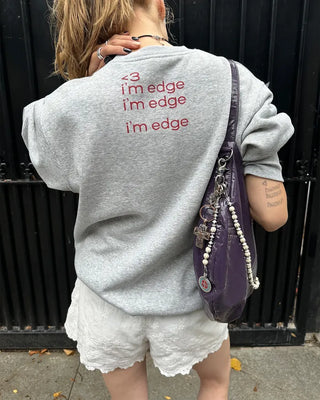 (ORIGINAL) SOFT Lettering Sweatshirt (Fleece-lined)