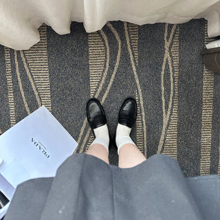 Shirring loafers