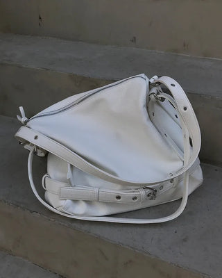 Belt-type square shoulder bag