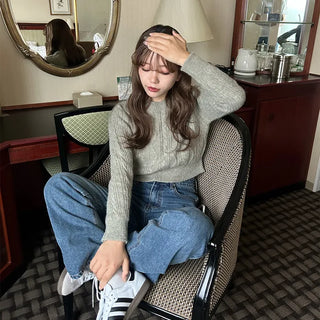 Basic Cropped Knit