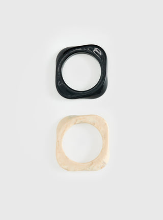 Jordann Resin Cuff Pack Black  Cream