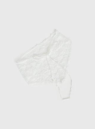 Ex Factor Sheer Head Scarf White