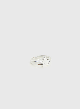 Marcelline Star Ring Silver