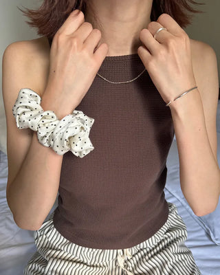 Tin Gold Necklace