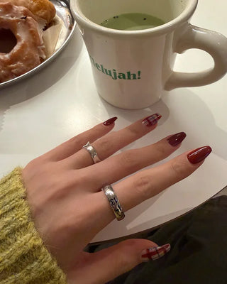 Number Metal Ring