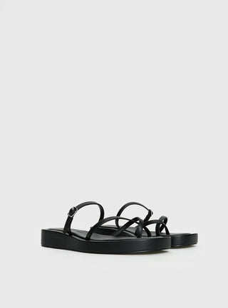 Riki Mini Belt Sandals Black