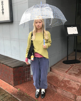 Waffle Crop Long Sleeve