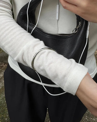 Wave Bangle Bracelet