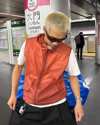 Windbreaker Hooded Vest