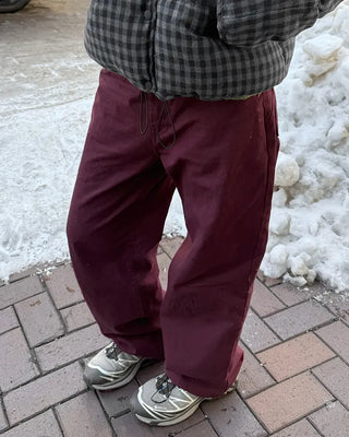 Basic Cotton Wide Pants