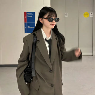 Oversized Solid Jacket