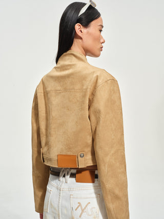 Amber Brown Safari Jacket
