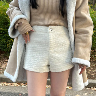 Tweed shorts