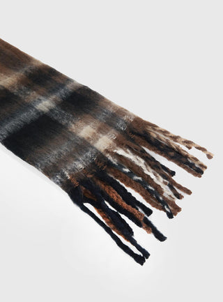 Eunoia Scarf Beige  Brown
