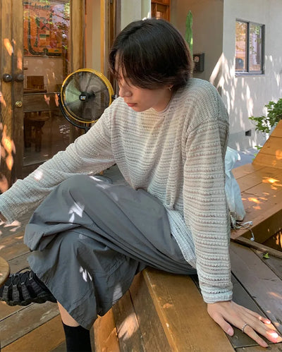 Mesh Round Knit