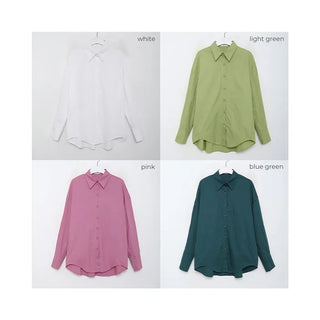 (Unisex) Colored Normal Shirt