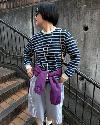 Double-line Bermuda shorts
